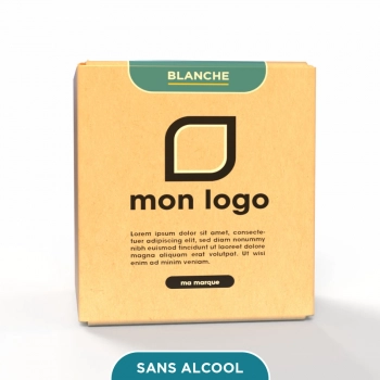 Kit de Bière Blanche sans alcool complet pour brassage 5 litres
