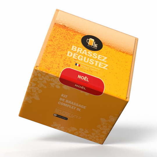 Kit de Bière de Noël complet pour brassage 5 litres